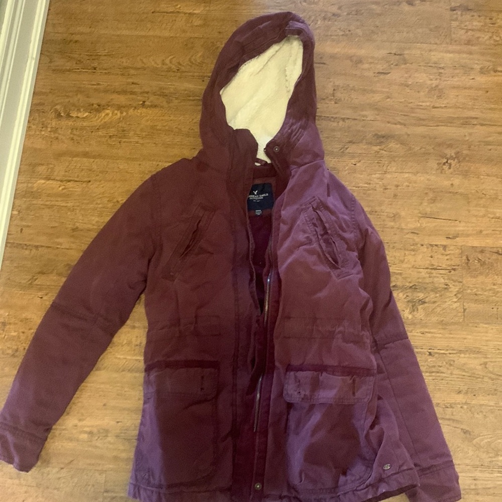 American Eagle long military style jacket​